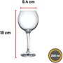 Jogo de taças para vinho tinto 300ml celebra 6 peças