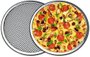 Tela redonda para assar pizza 35cm em alumínio (goldpan)