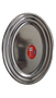 Travessa oval regular aço inox 36x25cm 592078 - fratelli